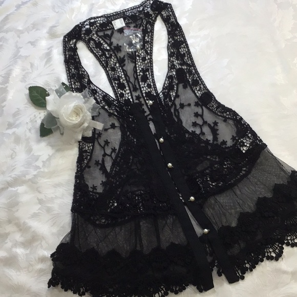Venus Tops - Racerback Lace Top